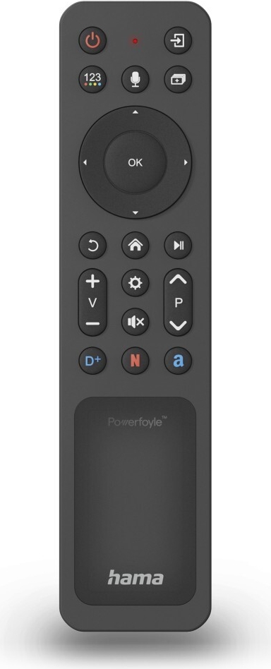 Hama Bluetooth®-Fernbedienung für Samsung Smart-TVs, Solar, Multi-View, Apps (00221058)