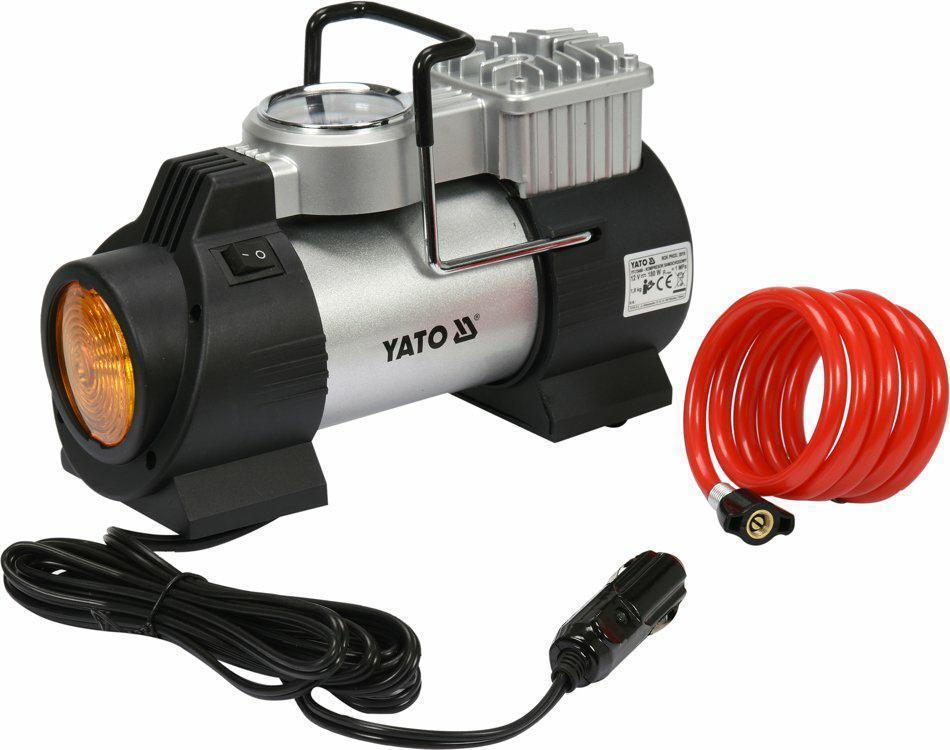 YATO-KOMPRESSOR / MINI-KOMPRESSOR MIT 180-W-LED-LAMPE (5906083048876)