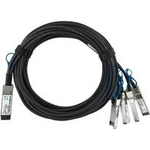 Kompatibles Edge Core ET7402-25DAC-1M BlueLAN© passives 100GBASE-CR4 QSFP28 auf 4x25GBASE-CR SFP28 Direct Attach Breakout Kabel, 1M, AWG26 (ET7402-25DAC-1M-BL)