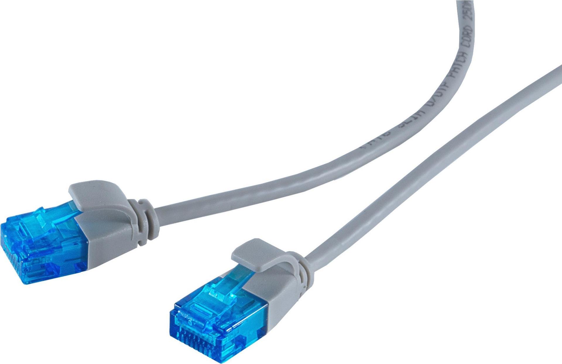 S-Conn 08-22300 U/UTP (UTP) Grau 0.3m Cat6 Netzwerkkabel (08-22300)