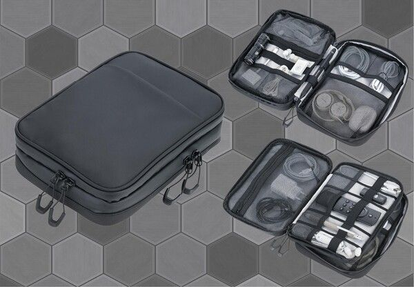 TROIKA BLACK CONNECTED BBL30/BK Kabeltasche Schwarz