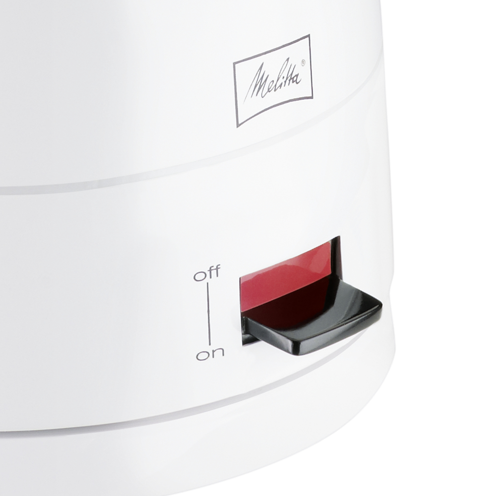 Melitta Enjoy Aqua Wasserkocher 1,7 l 2400 W Schwarz/Weiß
