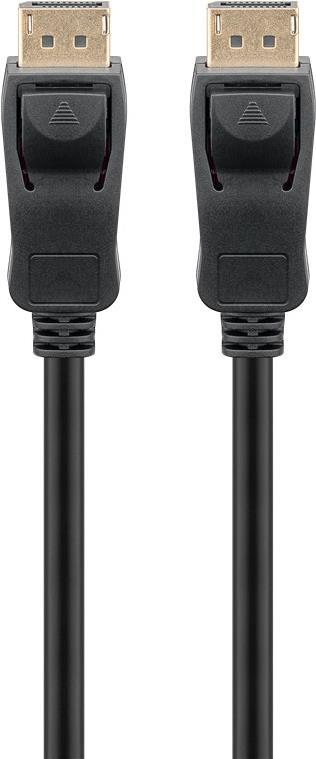 Goobay 64857 DisplayPort-Kabel 1 m Schwarz 64857 