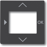 Busch-Jaeger 2CKA006430A0303. Produktfarbe: Anthrazit, Markenkompatibilität: Busch-Jaeger, Kompatibilität: 1098 U-101, 1098 UF-101, 6465 U-101. Breite: 63 mm, Höhe: 63 mm (2CKA006430A0303)