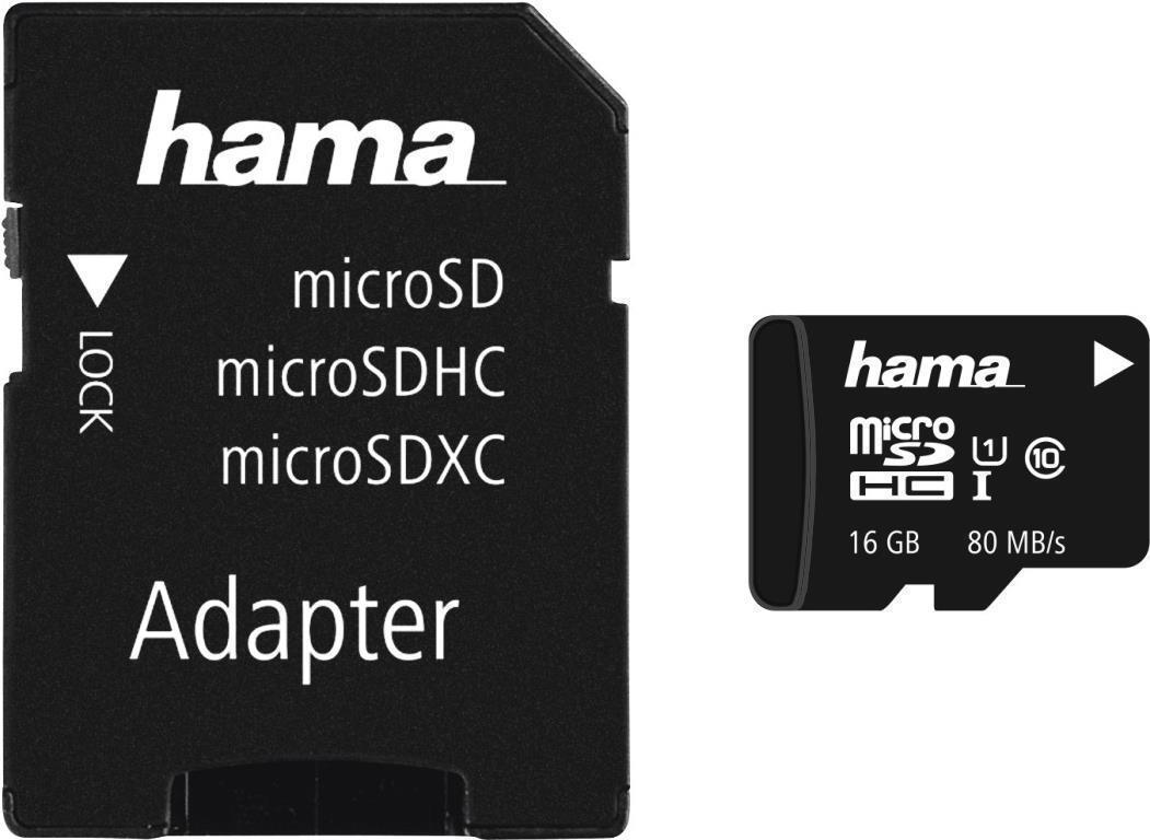Hama 00213113 Speicherkarte 16 GB MicroSDHC UHS-I Klasse 10 (00213113)