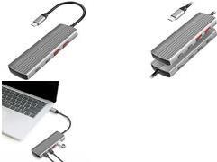 LogiLink USB 3.2 Gen2 Hub 7+1-Port aluminium (UA0414)