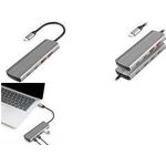 LogiLink USB 3.2 Gen2 Hub 7+1-Port aluminium (UA0414)