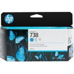 HP 738 130 ml Cyan original (498N5A)