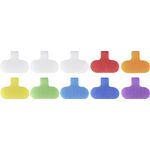 SpeaKa Professional SP-13756876 Kabelmarkierer Beschriftungsfläche Weiss Rot Orange Gelb (SP-13756876)