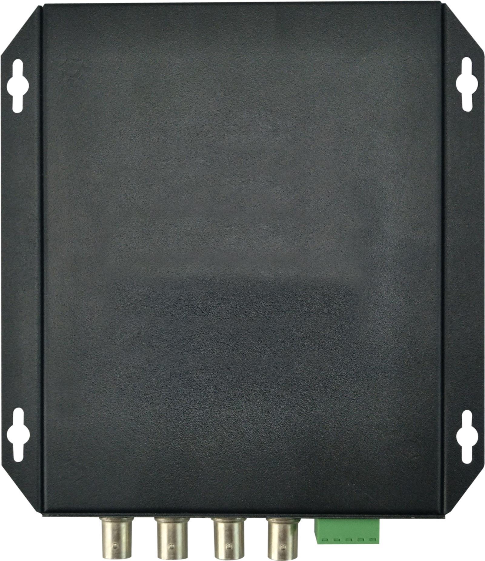 LevelOne AVF-1401 Video Extender 4-Kanal BNC Glasfaser 20 km Schwarz