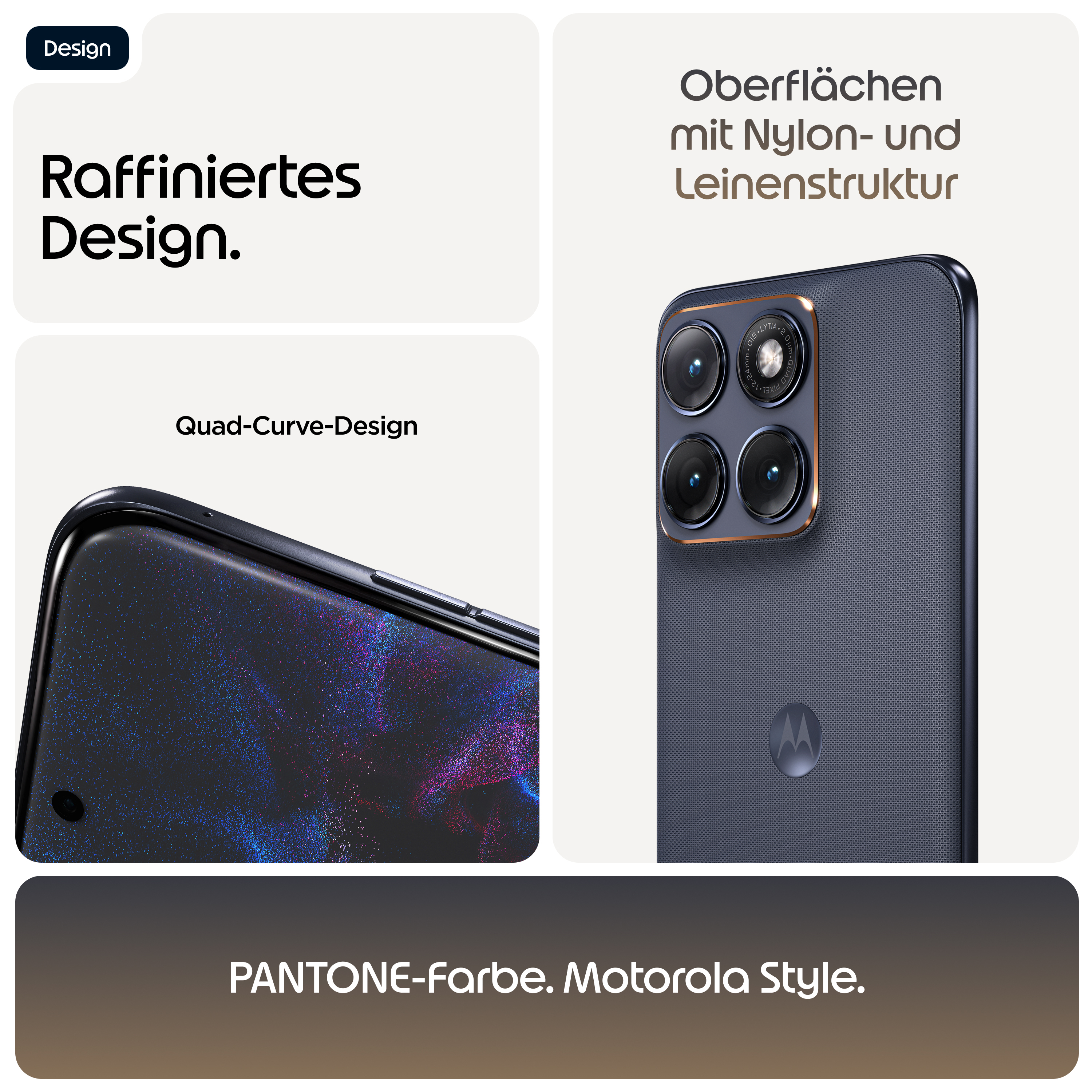 Motorola Edge 70 Fusion 5G 6.78" AMOLED 144 Hz 8 GB RAM 512 GB PANTONE Silhouette