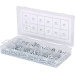 KS TOOLS Sortiment Linsenkopf-Blechtreibschrauben, 550-tlg. (970.0420)