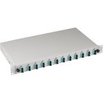 EFB-Elektronik Spleißbox SC 50/125µ OM3 ausziehbar, 12 Pigtails abgesetzt / 6 Kupplungen Hersteller: EFB Elektronik (BA71203L12OM3)