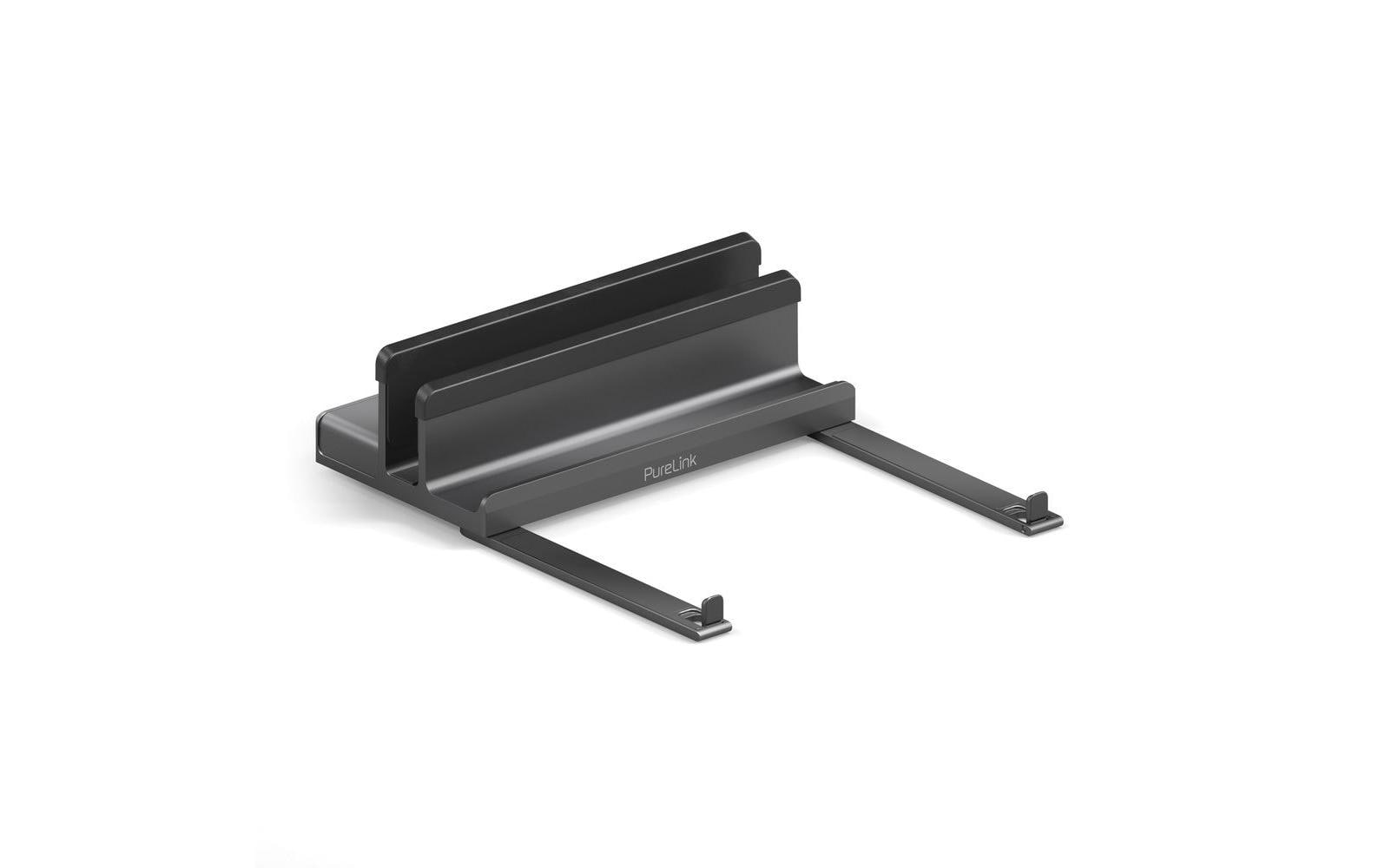 PureLink Vuelogic VL-DS100 USB-C Dockingstation mit Laptop-Ständer 100 W 8K Schwarz, Grau