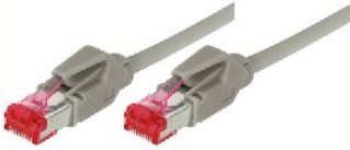 Dätwyler Patchkabel S/FTP, Cat 6, grau, 7,5 m Hochflexibel, mit Hirosesteckern TM21 (bisherige Bezeichnung S-STP) (74407)