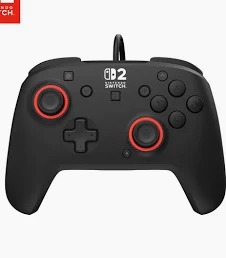 Turtle Beach Rematch Kabelgebundener RGB-Gaming-Controller für Nintendo Switch 2 schwarz