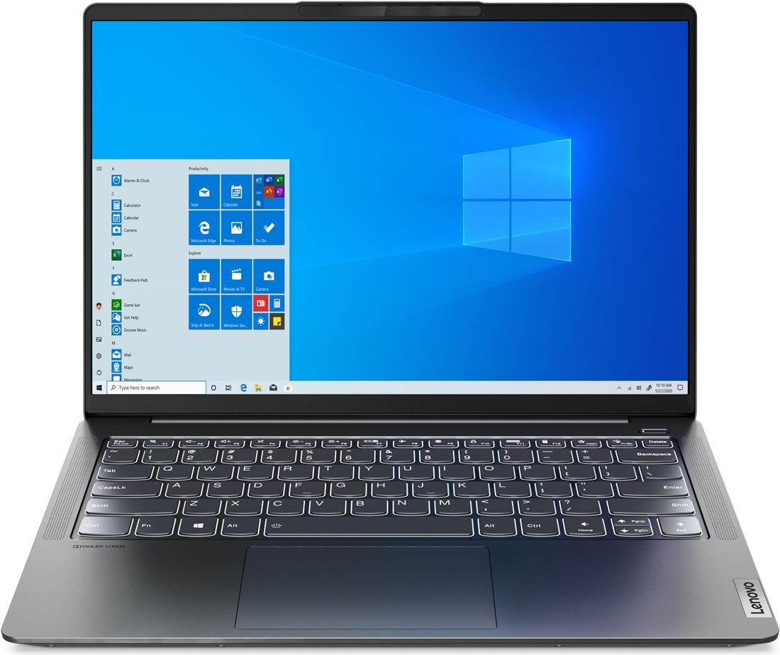 Lenovo IdeaPad 5 Pro 14ITL6 82L3 - Core i5 1135G7 / 2.4 GHz - Win 11 Home - Iris Xe Graphics - 16 GB RAM - 512 GB SSD NVMe - 35.6 cm (14) IPS 2880 x 1800 (2.8K) @ 90 Hz - Wi-Fi 6 - Storm Gray - kbd: Deutsch