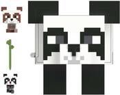 Mattel - Minecraft Mob Head Mini Panda Playset (HLL25)