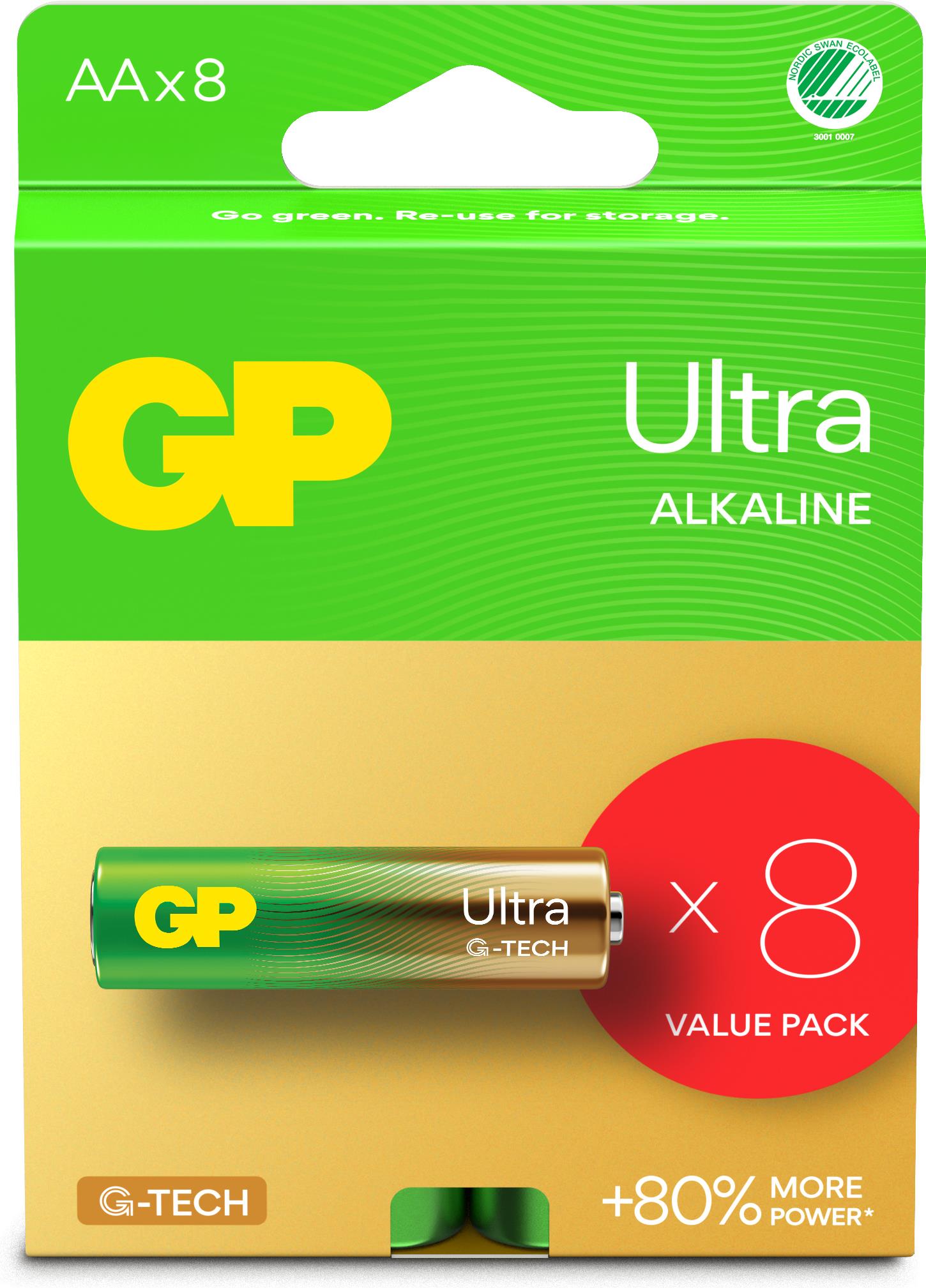 GP Batteries Ultra Alkaline GP15AU Einwegbatterie AA - LR06 Alkali (2223228)