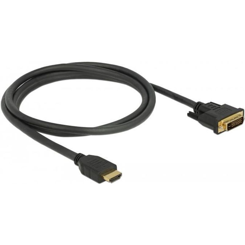 DeLOCK 85653 Videokabel-Adapter 1,5 m HDMI Typ A Standard DVI 