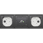 GIRA 5503910. Produkttyp: Surface mount box, Produktfarbe: Anthrazit, Markenkompatibilität: GIRA. Breite: 319,5 mm, Tiefe: 25,4 mm, Höhe: 106,5 mm (5503910)