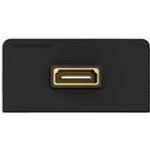 Kindermann 7457 000 542. Buchsen-Typ: HDMI. Produktfarbe: Anthrazit, Gehäusematerial: Kunststoff. Tiefe (min): 5,2 cm. Menge pro Packung: 1 Stück(e) (7457000542)