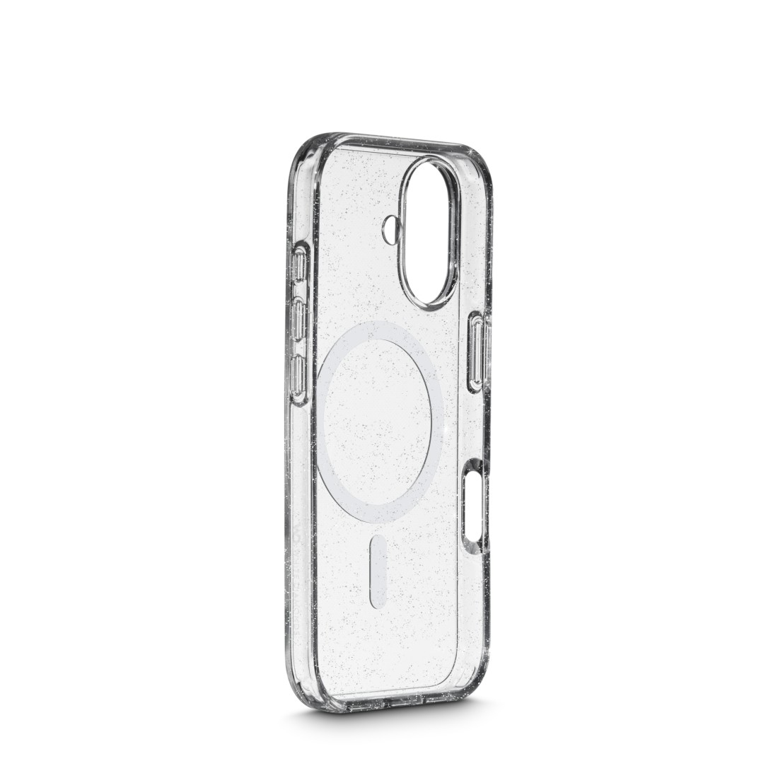 White Diamonds Cover Mag Glitter für Apple iPhone 17 6.3" Transparent