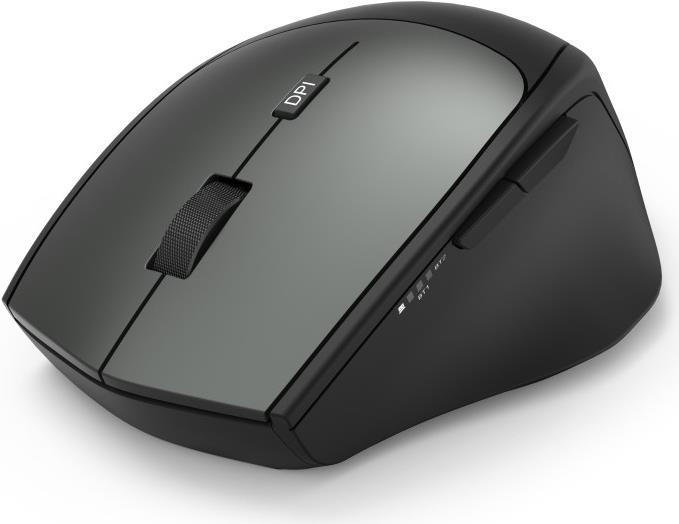 Hama KMW-600 Plus Tastatur Maus enthalten RF Wireless + Bluetooth QWERTZ Deutsch Anthrazit - Schwarz (00182686)