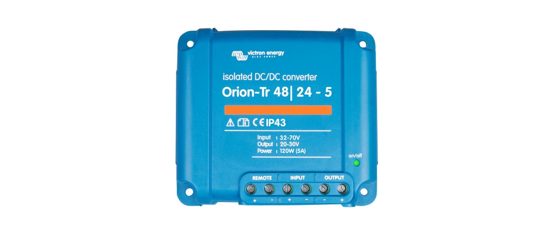 Victron Energy Orion-Tr 48/24-5A DC-DC Spannungswandler 120 W 48 V → 24,2 V Isoliert