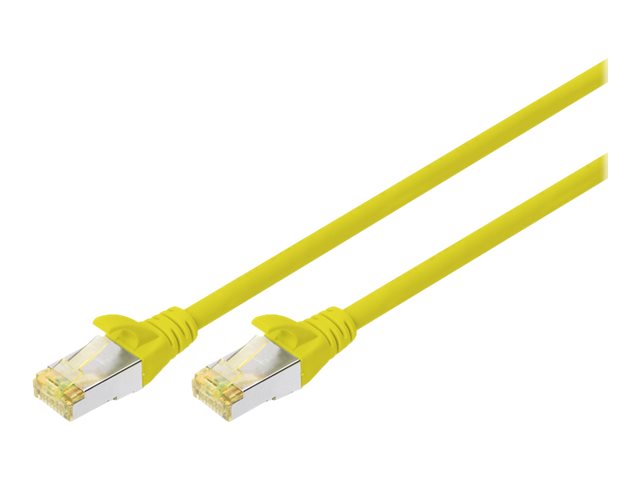 Digitus DIGITUS DK-1644-A-010-Y-10 Cat6a S/FTP Patchkabel 1 m RJ-45 Gelb (10 Stück)