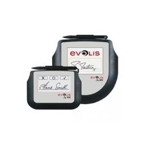 Evolis Sig200, 12,7cm (5") Signature-Pad, 12,7cm (5"), Auflösung: 640x480 Pixel, Touchscreen, colour, Anschluß: USB (2.0), Maße (BxHxT): 191x180x15mm, 0,36kg (ST-CE1075-2-UEVL)