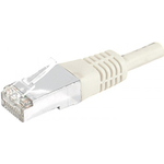 Patchkabel S/FTP (PIMF), CAT.6A EIA/TIA, Class EA, grau, 30,0m 10-Gigabit-fähiges Patchkabel mit besonders schmalem Knickschutz (857791)