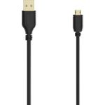 Hama Micro-USB-Kabel Flexi-Slim, USB 2.0, 480 Mbit/s, 0,75 m (00074264)