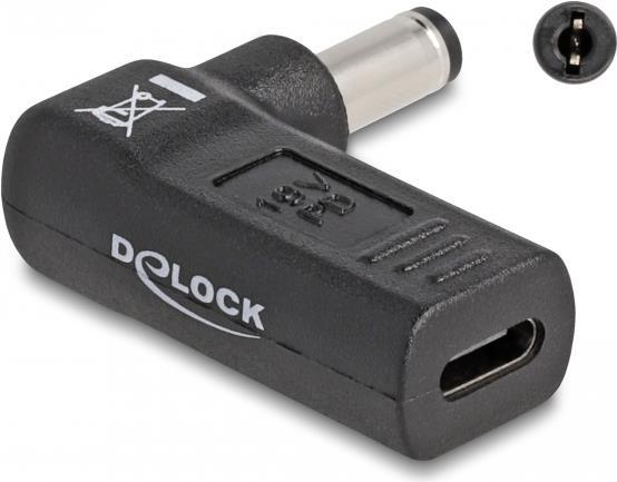 Delock Netzteil USB-C (W) zu Gleichstromstecker 5,5 x 2,1 mm (M) (60010)