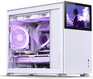 Jonsbo D31 Screen mATX Gehäuse, Tempered Glass - weiß (D31 STD WHITE SC)