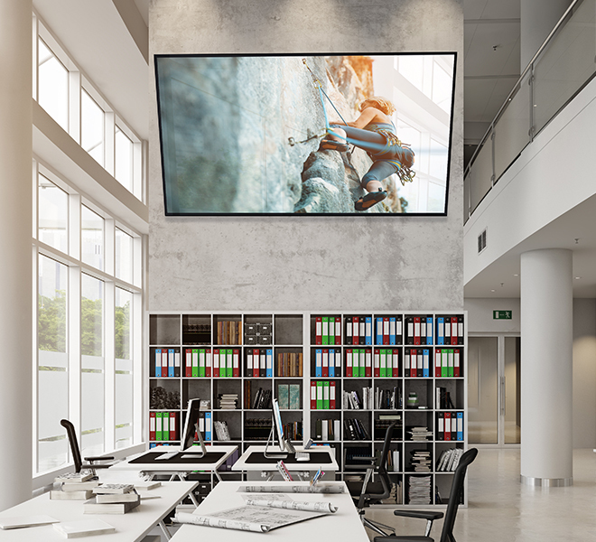 B-TECH BT9910/B Wandhalterung neigbar 65"–100" VESA 1000 x 600 max. 130 kg Schwarz