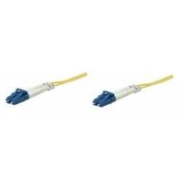 Intellinet Fiber optic patch cable LC-LC duplex 2m 9/125 OS2 singlemode (302709)