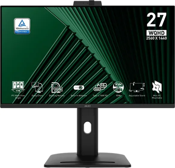 MSI PRO MP275QPDGDE 69cm 27" IPS WQHD 4ms 100Hz (9S6-3PC8CM-002)