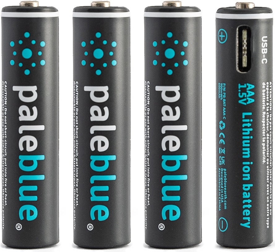 Pale Blue PB-AAA-C Haushaltsbatterie Wiederaufladbarer Akku Lithium-Ion (Li-Ion) (PB-AAA-C)