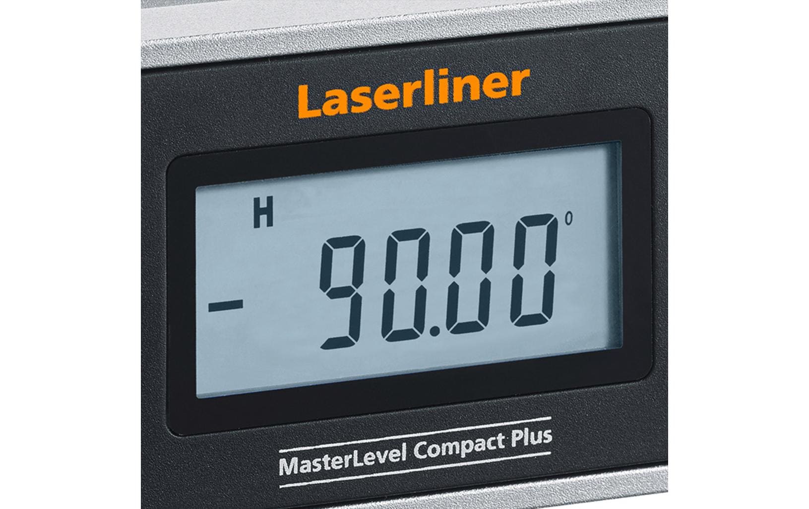 Laserliner MasterLevel Compact Plus Digitale Wasserwaage mit Magnet 152 mm Schwarz/Grau