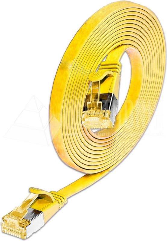 Wirewin PKW-STP-SLIM-K6A 0.5 GE Netzwerkkabel 0,5 m Cat6a U/FTP (STP) Gelb (PKW-STP-SLIM-K6A 0.5 GE)