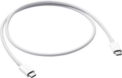 Apple MQ4H2ZM/A 0.8m USB C USB C Männlich Männlich Weiß USB Kabel (MQ4H2ZM/A)