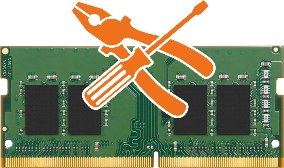 Kingston Upgrade auf 8GB RAM mit 1x 4GB DDR4-2666 SO-DIMM Arbeitsspeicher (KVR26S19S6/4-UPGRADE-8GB)