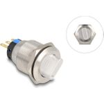 Delock Drehschalter zum Einbau 22 mm 3 x Lötanschluss (22016)