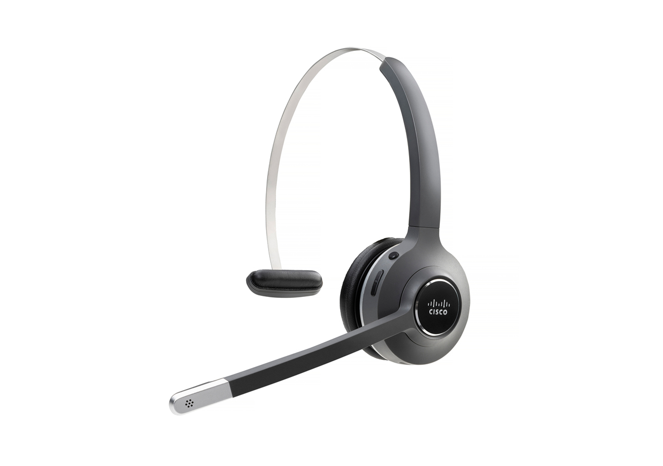 Cisco 561 Wireless Single Headset On-Ear DECT 6.0 Schwarz, Grau