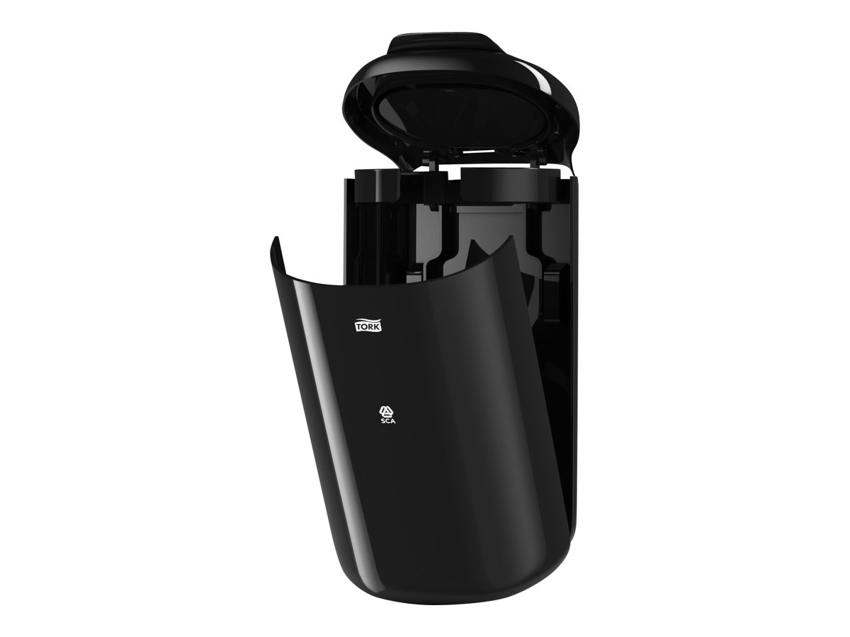 Tork Elevation Mini Bin Mülleimer 5 L Klappdeckel Kunststoff Schwarz