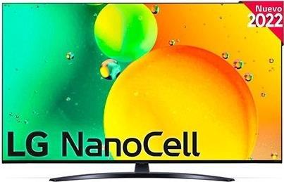 LG NanoCell 75NANO766QA 190,5 cm (75" ) 4K Ultra HD Smart-TV WLAN Blau (75NANO766QA.AEU)