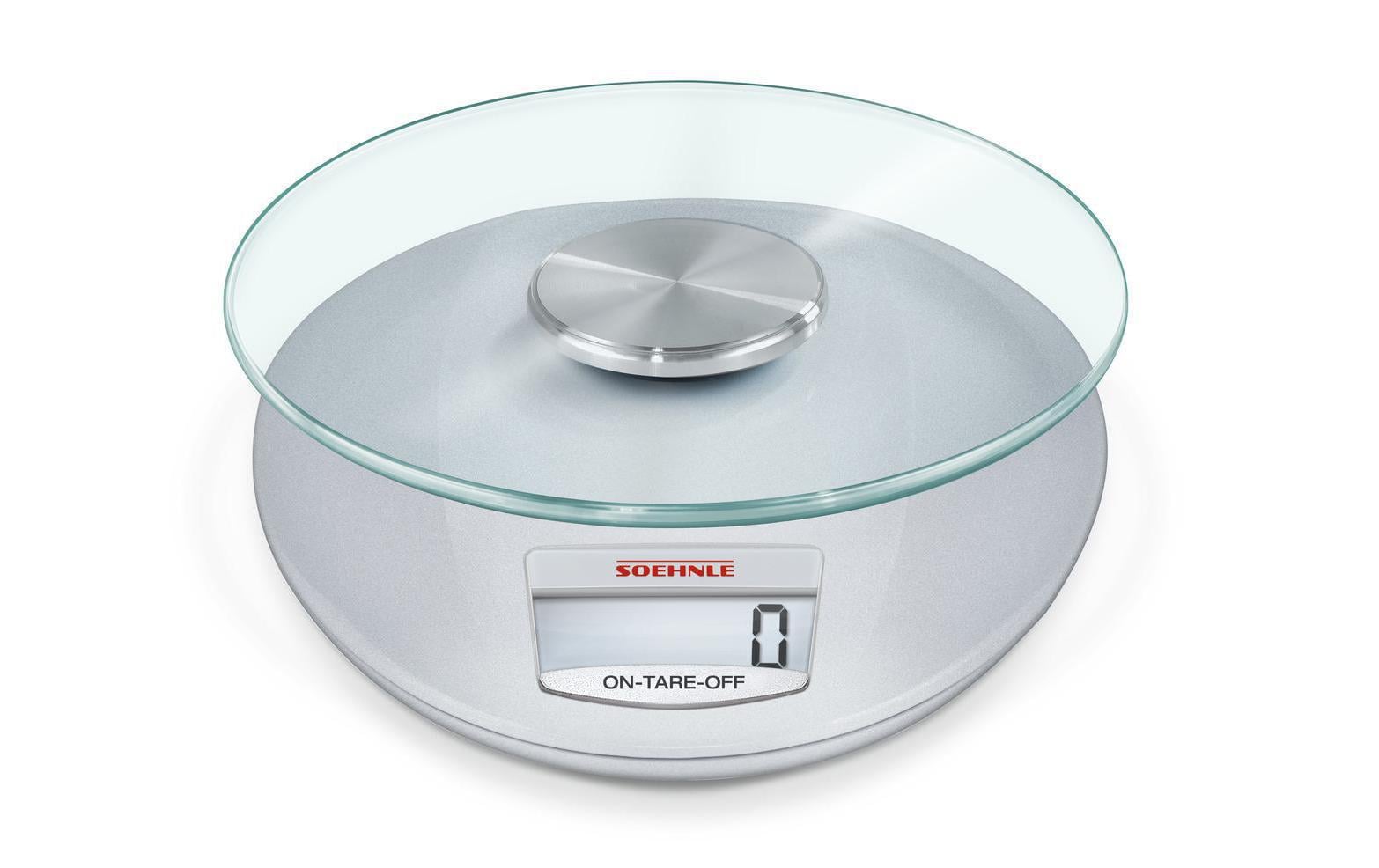 Soehnle Roma Silver Digitale Küchenwaage 5 kg Silber