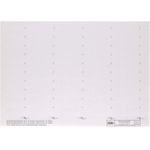 ELBA Beschriftungsschild für Sichtreiter, 4-zeilig, weiß (83582 WE)