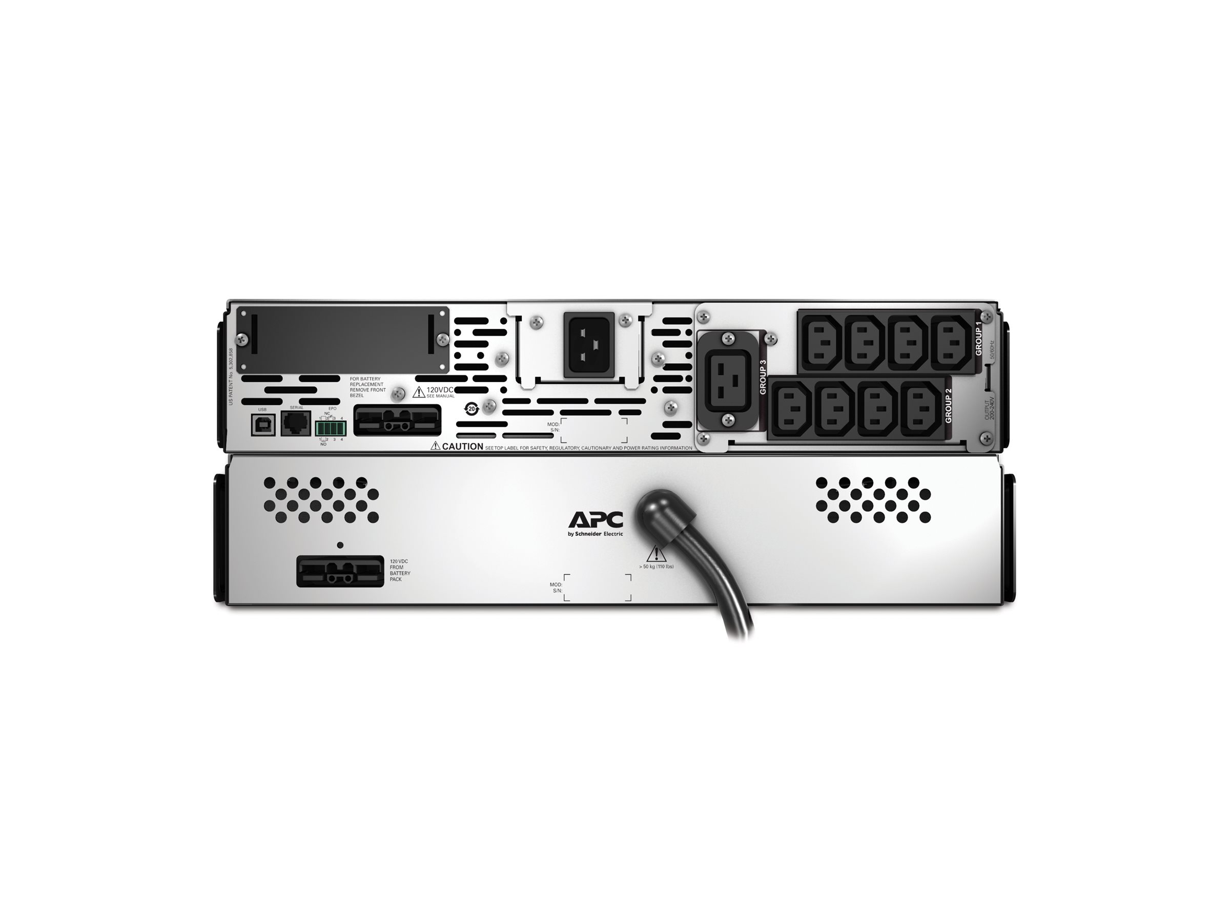 APC Smart-UPS X 3000 Rack/Tower LCD - USV - 3000 VA 2.7 kW Schwarz